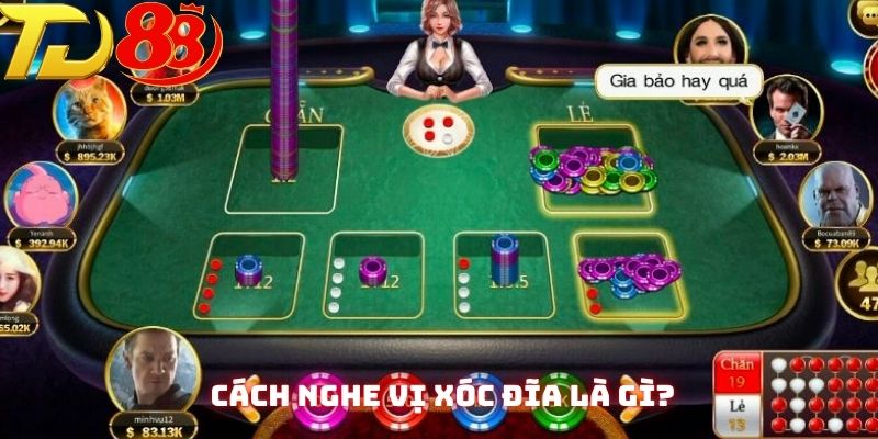 Đôi nét về cách nghe vị xóc đĩa