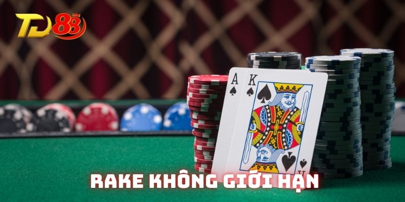Hội viên chú ý về hình thức thu phí Rake không giới hạn